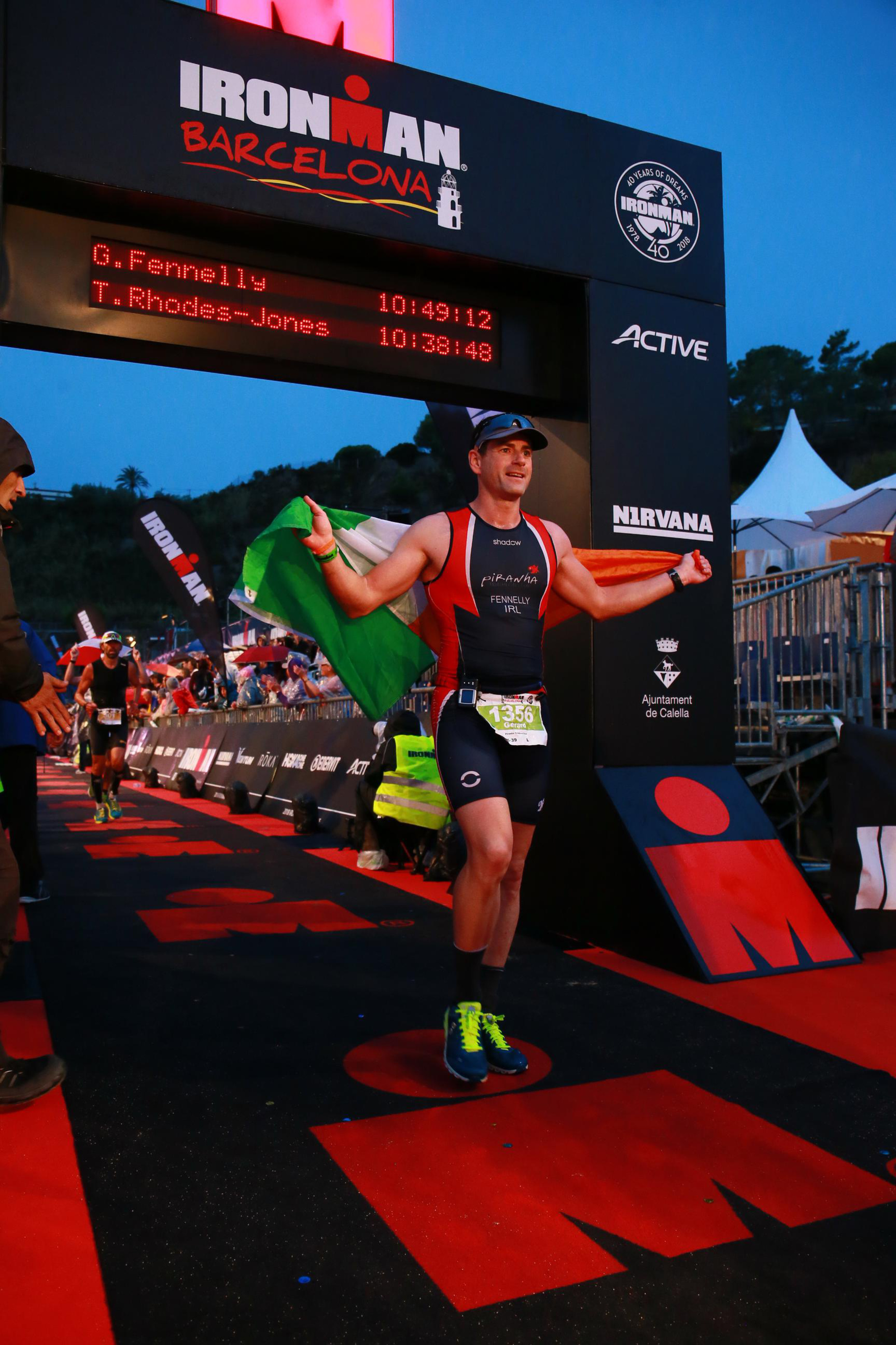 IronMan Barcelona finish line 2018